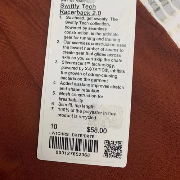 Lululemon Swiftly Tech Racerback 2.0 - Picture 4 of 6